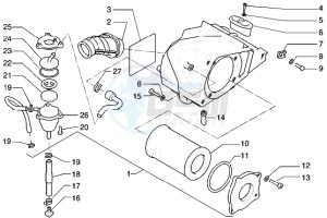 Cougar 125 drawing Filter box