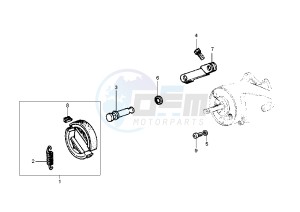 LX 4T 50 drawing Rear brake