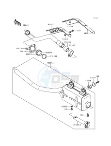 KLF 300 B [BAYOU 300] (B1-B4) [BAYOU 300] drawing MUFFLER