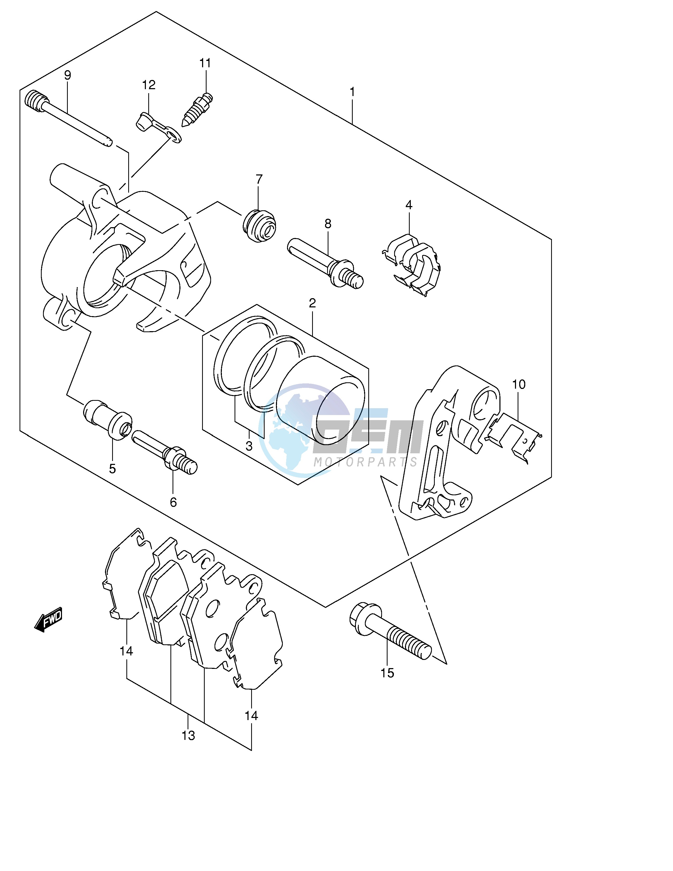 FRONT CALIPER