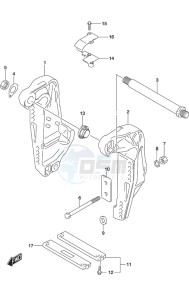 DF 200A drawing Clamp Bracket