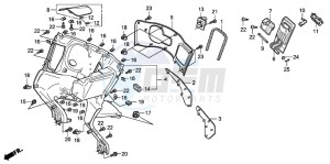 FES150A 125 S-WING drawing INNER BOX (FES1257/A7)(FES1507/A7)