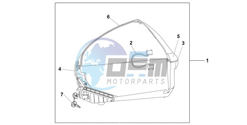 45L TOPBOX VERNIER GREY METALLIC