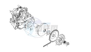 ATLANTIS - 50 CC Euro 2 4T drawing PRIMARY SLIDING SHEAVE