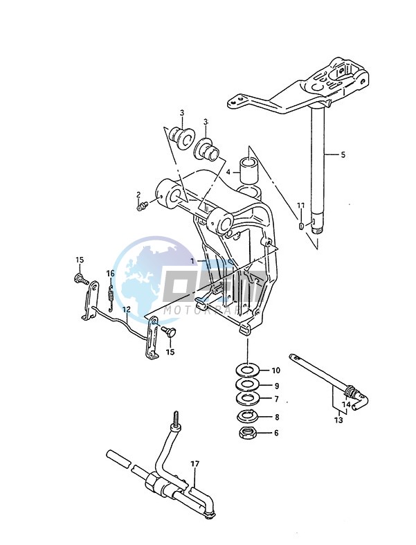 Swivel Bracket (1988 to 1994)