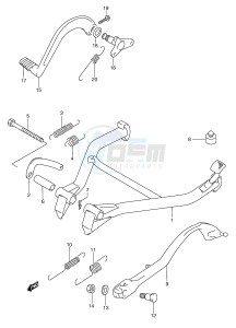 GSX750F (E2) drawing STAND