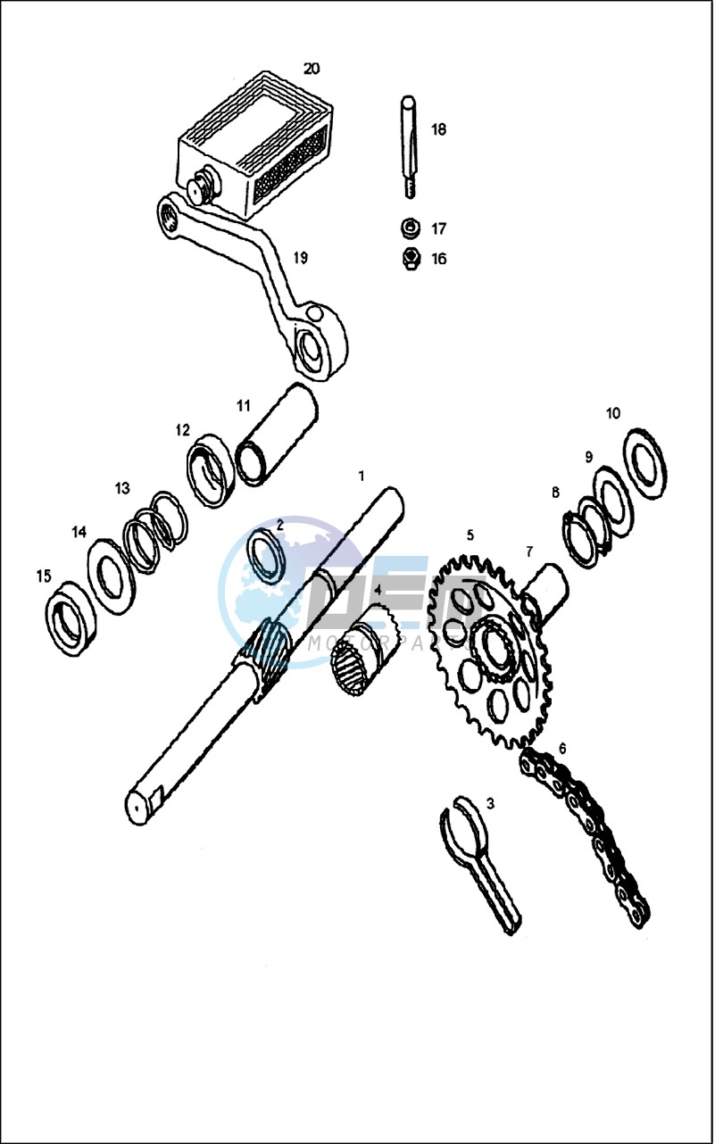 Starter mechanism