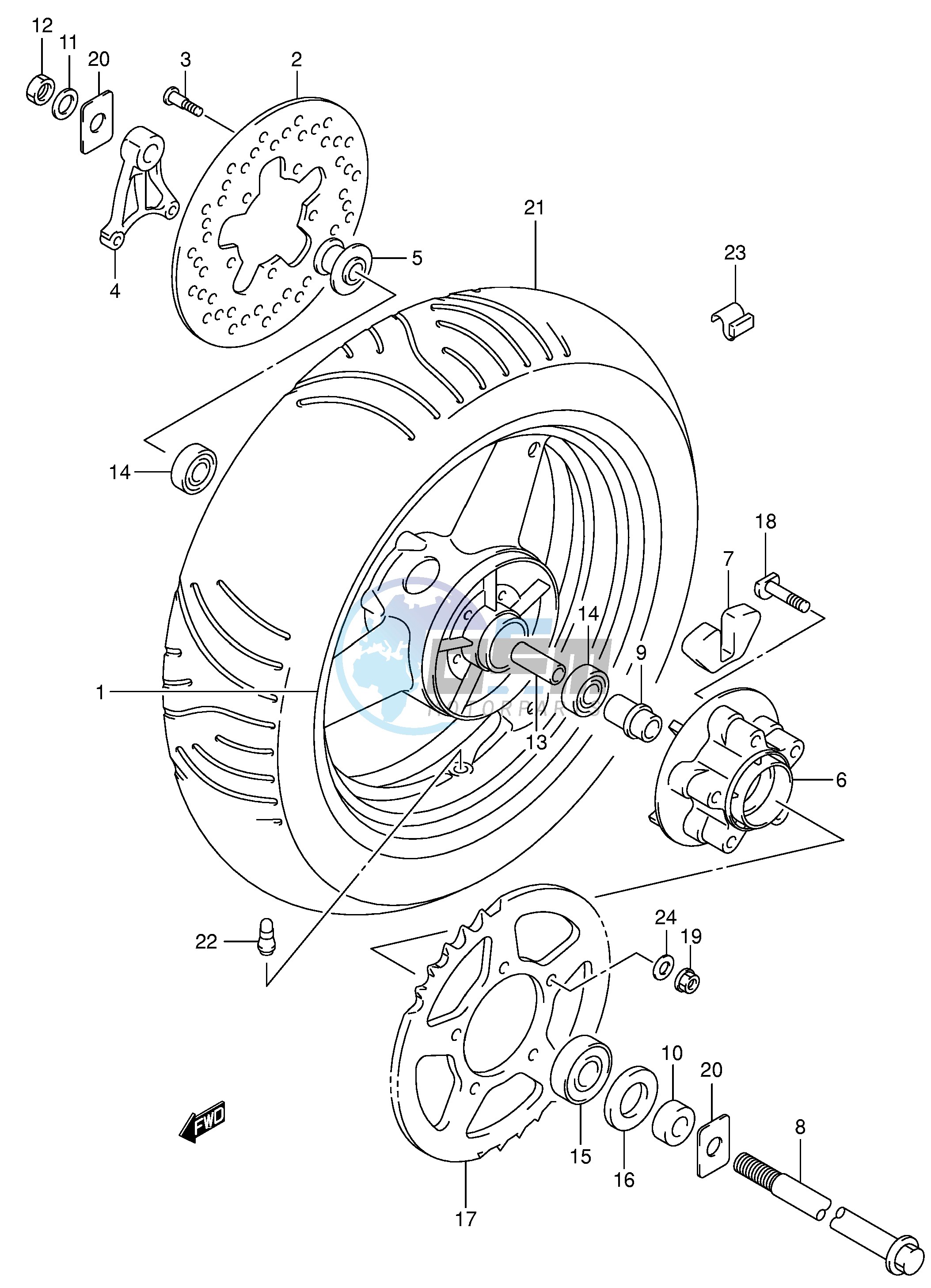 REAR WHEEL