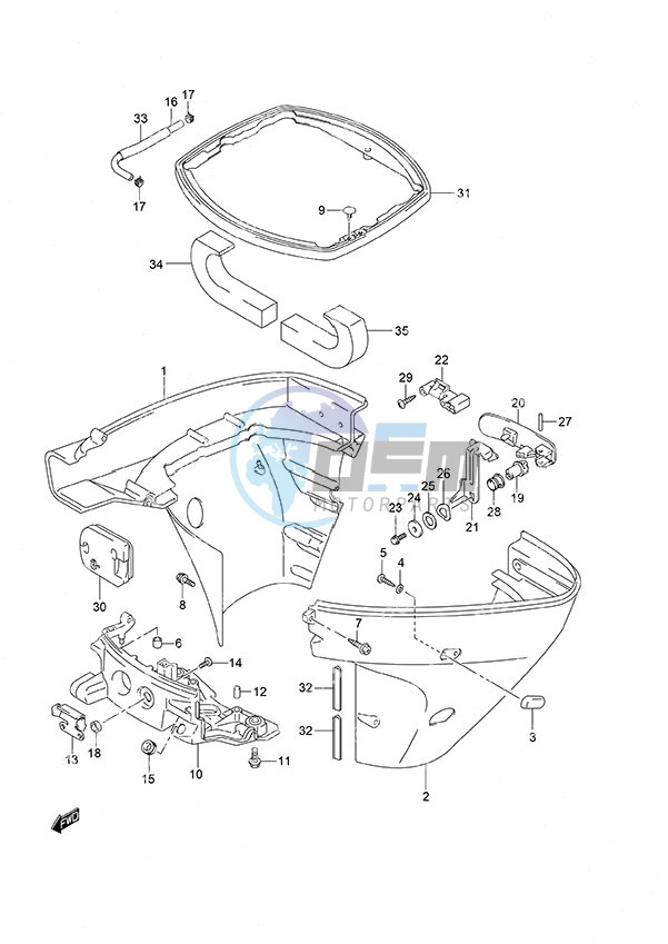 Side Cover Gas Assist Tilt