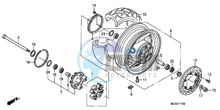 REAR WHEEL