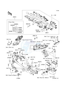 ER 650 C [ER-6N](9F) C9F drawing CHASSIS ELECTRICAL EQUIPMENT