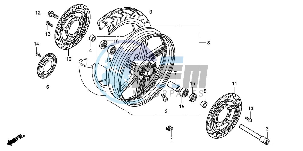 FRONT WHEEL