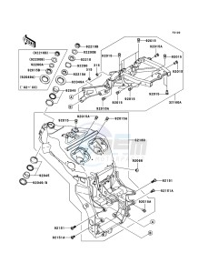 NINJA ZX-12R ZX1200-B4H FR GB GE XX (EU ME A(FRICA) drawing Frame