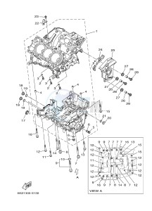 MTN850 MTN-850-A MT-09 ABS (BS2B) drawing CRANKCASE