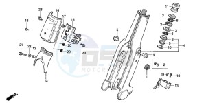 C70CW drawing FRONT FORK