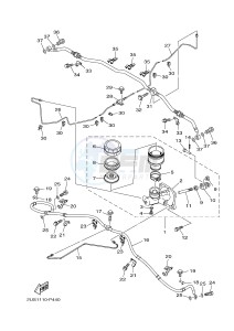 YXC700ES VIKING VI EPS SE (2USB) drawing MASTER CYLINDER