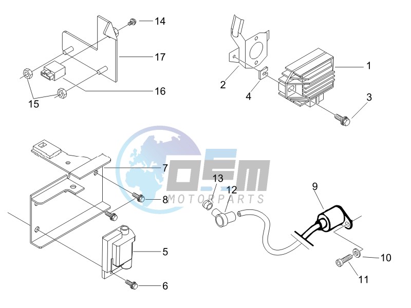 Voltage Regulators - Electronic Control Units (ecu) - H.T. Coil