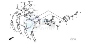 CB600FA39 UK - (E / ABS MKH ST) drawing IGNITION COIL