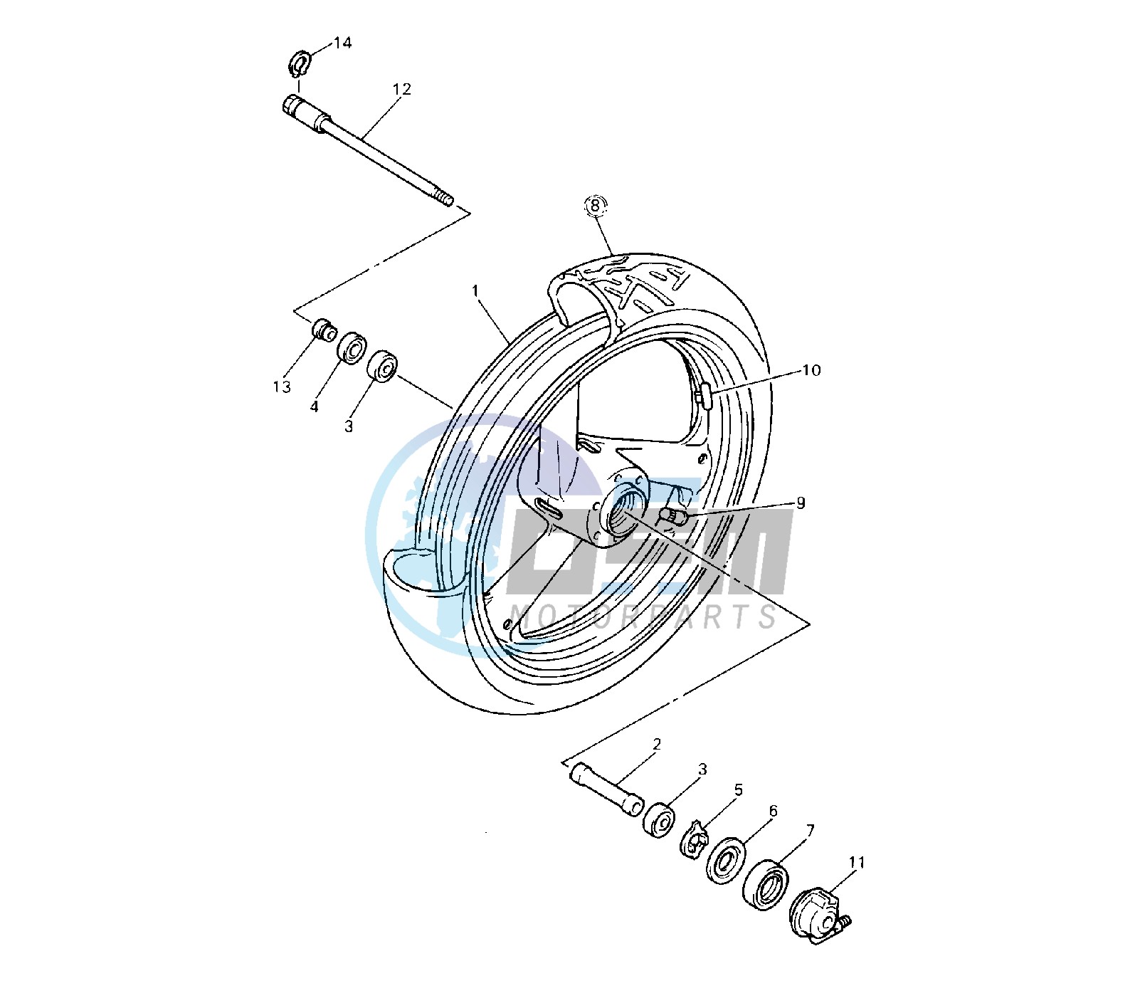 FRONT WHEEL