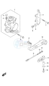 DF 70A drawing Throttle Body