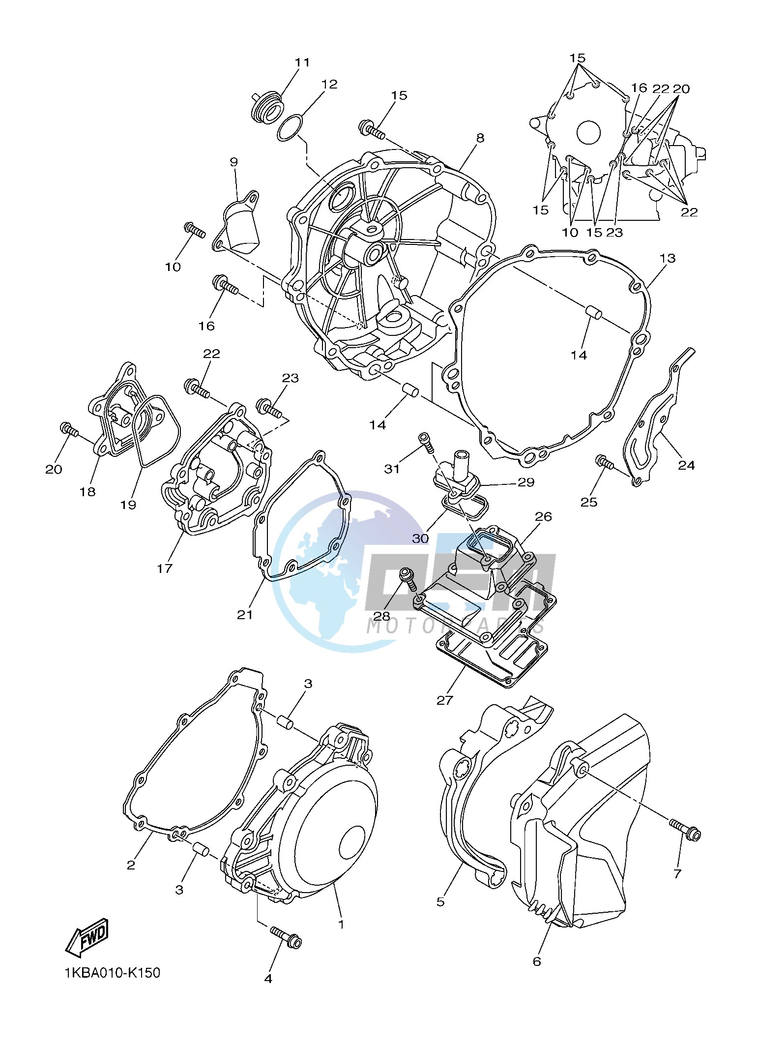 CRANKCASE COVER 1