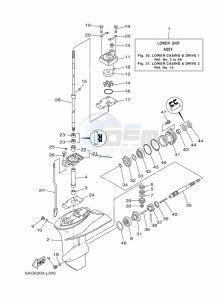 F20BEHL drawing LOWER-CASING-x-DRIVE-1