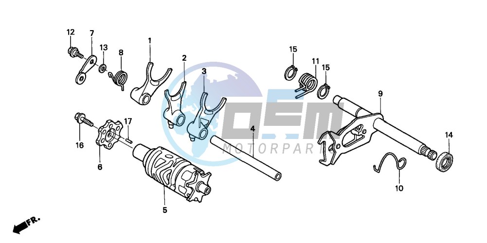 GEAR SHIFT DRUM