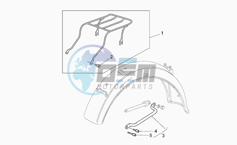 Small luggage rack