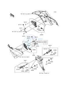 NINJA_ZX-6R ZX636EDF FR GB XX (EU ME A(FRICA) drawing Turn Signals