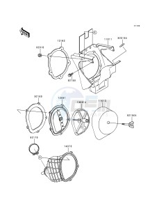 KX 250 K [KX250] (K1) [KX250] drawing AIR CLEANER