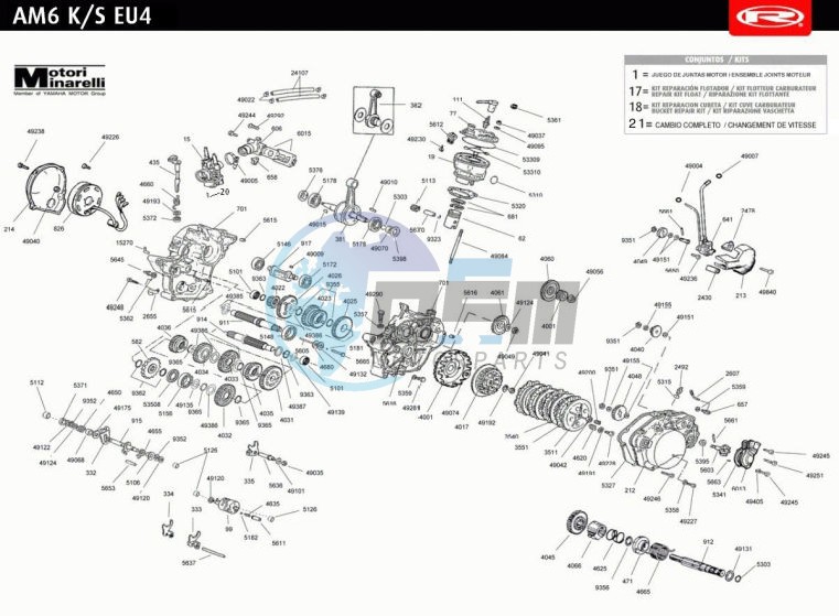 ENGINE  AM6 KS EU-4