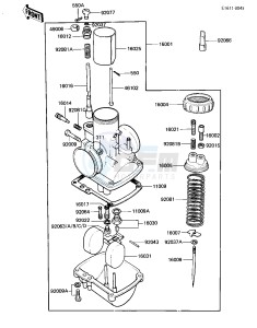 KD 80 M [KD80] (M3-M7) [KD80] drawing CARBURETOR