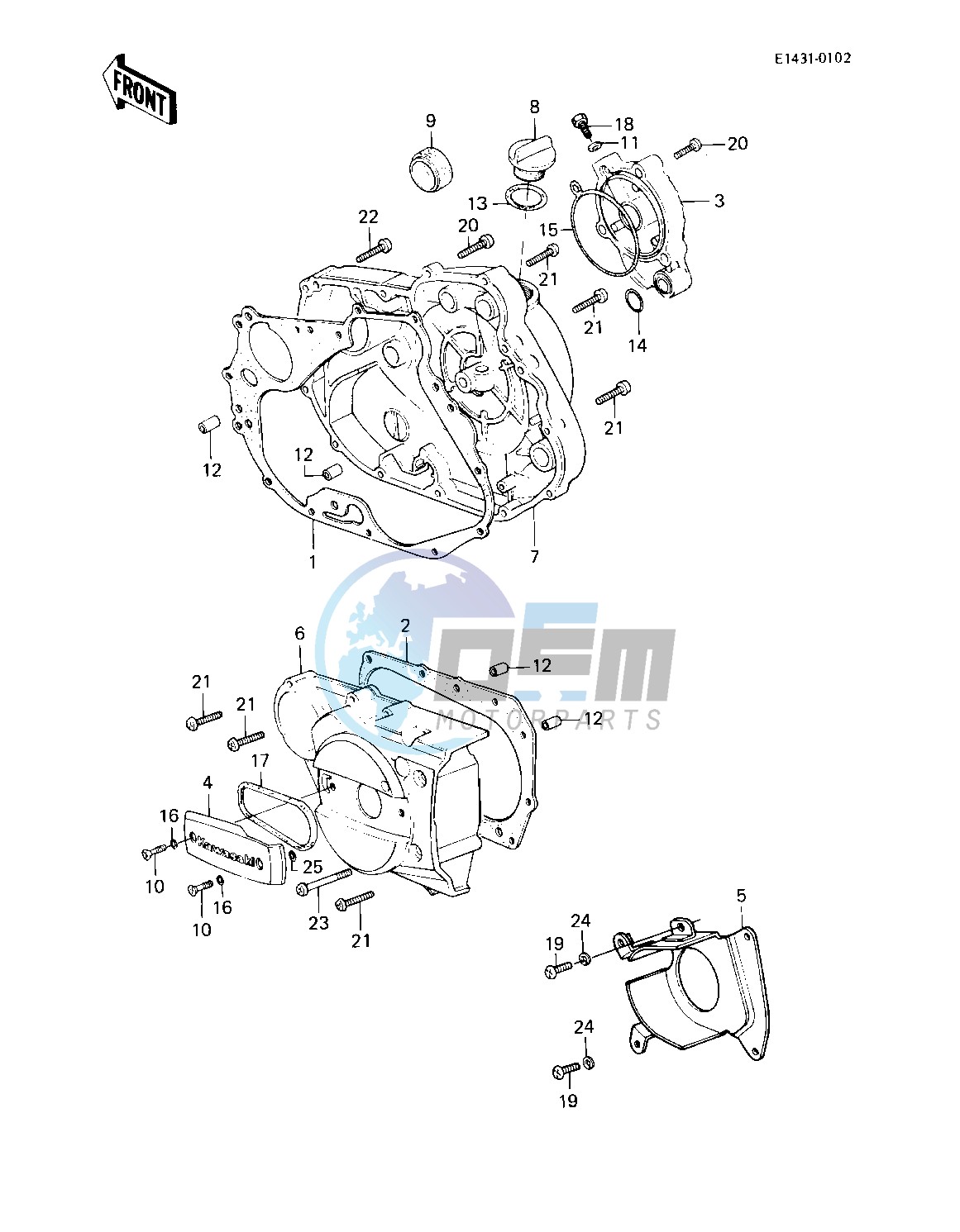 ENGINE COVERS -- 83 A2- -