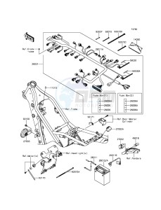 KLX250 KLX250SGF XX (EU ME A(FRICA) drawing Chassis Electrical Equipment