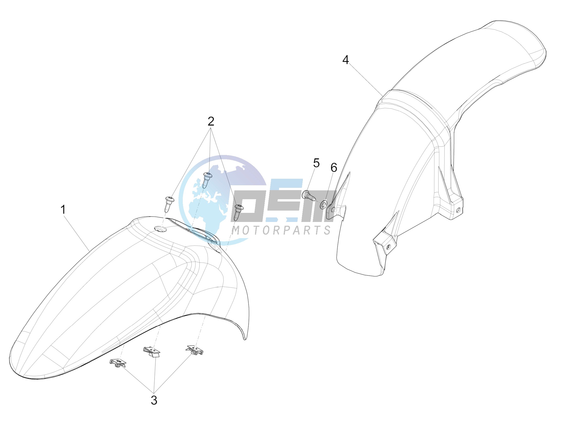 Wheel housing - Mudguard