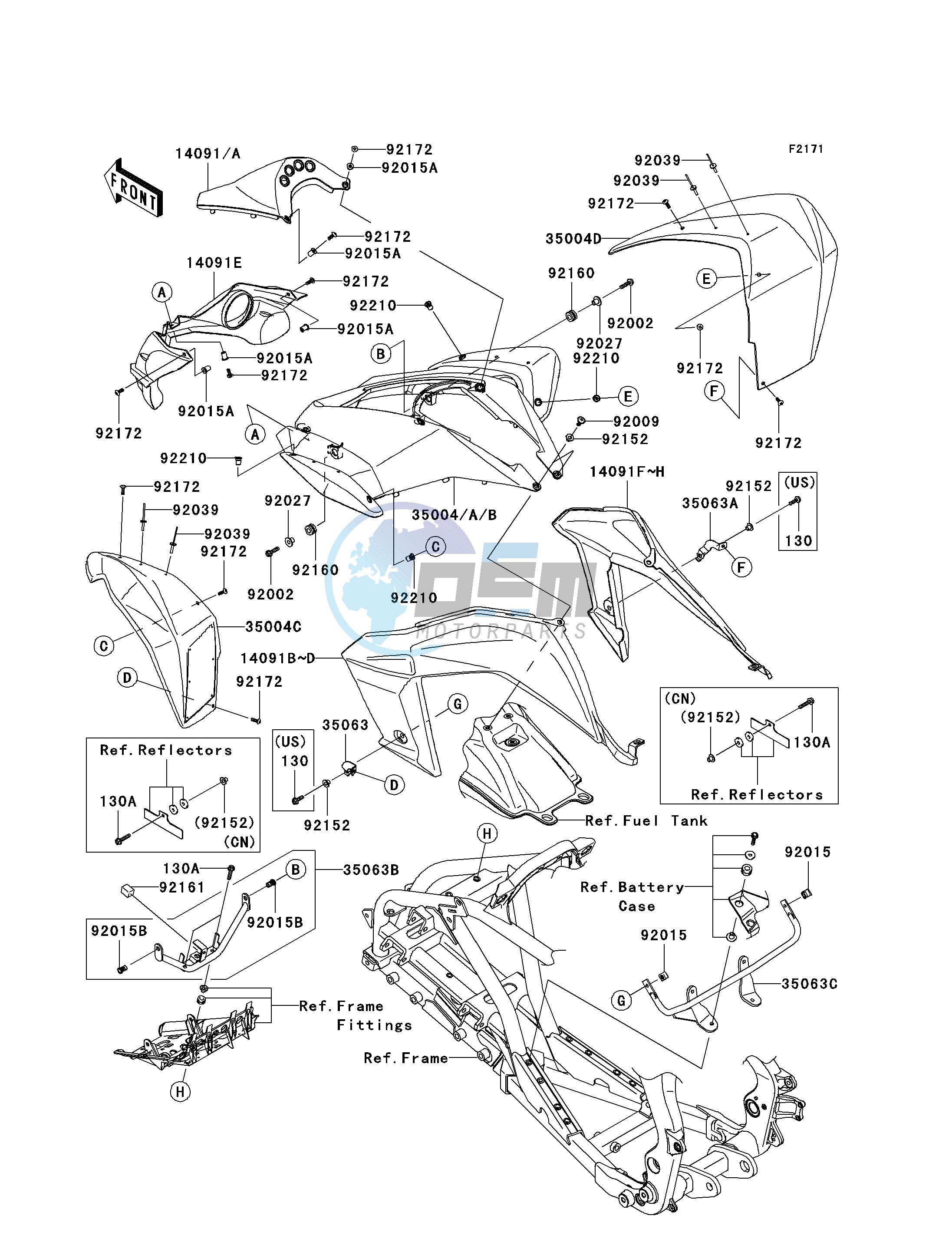 FRONT FENDER-- S- --- B8F_B8FA- -