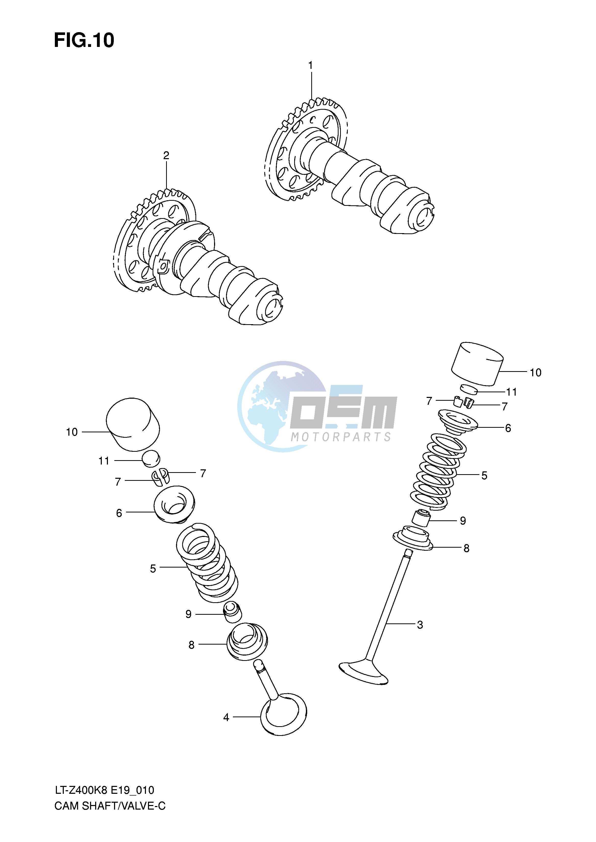 CAM SHAFT VALVE