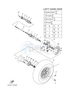 YXZ1000E YXZ10YPXG YXZ1000R EPS (2HC4) drawing FRONT WHEEL