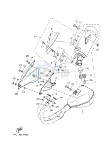 YZF-R25 249 (1WD3) drawing EXHAUST