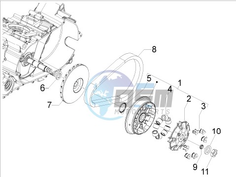 Driving pulley