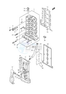 DF 70A drawing Cylinder Head