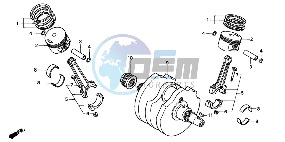 CRANKSHAFT/PISTON