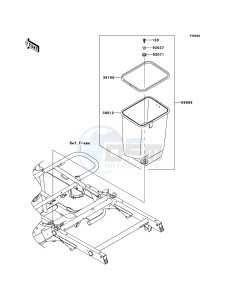 MULE_610_4X4 KAF400A8F EU drawing Optional Parts(Frame)