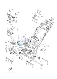 MTN250 MTN-250 MT-250 (B043) drawing FRAME