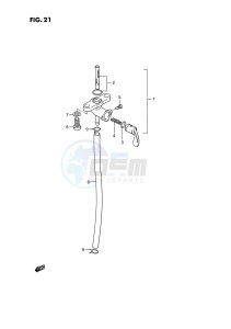 RM80 (E3) drawing FUEL COCK