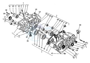 SUPERCITY 125 drawing CRANKCASE