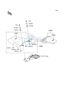 NINJA_ZX-10R ZX1000JEF FR XX (EU ME A(FRICA) drawing Seat