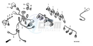 CBR1000RR9 Korea - (KO / MME SPC) drawing SUB HARNESS (CBR1000RR)