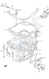 DF 175 drawing Oil Pan