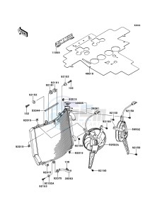 1400GTR_ABS ZG1400CBF FR GB XX (EU ME A(FRICA) drawing Radiator